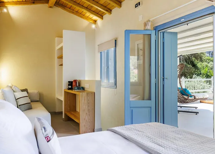 بيت ضيافة Limnonari Veranda Agnontas