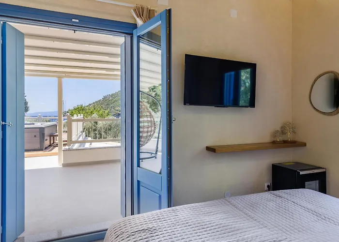 بيت ضيافة Limnonari Veranda Agnontas